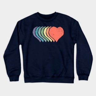 Rainbow Love Crewneck Sweatshirt